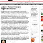Socialdemokrat i Malmö tror på judisk extremistisk sammansvärjning